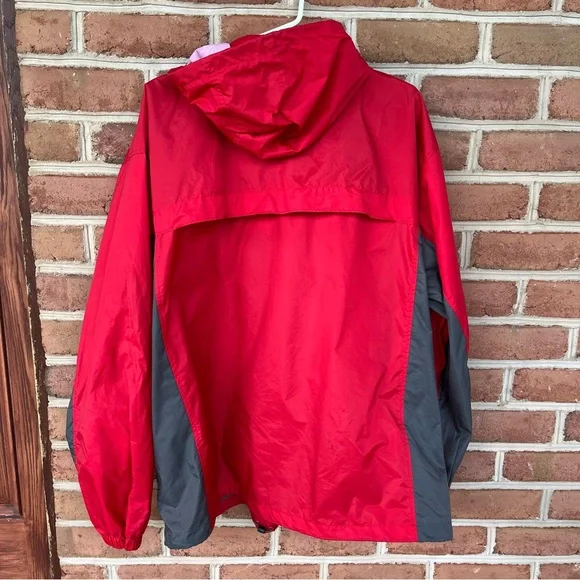 Columbia Red and Gray Windbreaker for Active Adventures - Picture 12 of 14